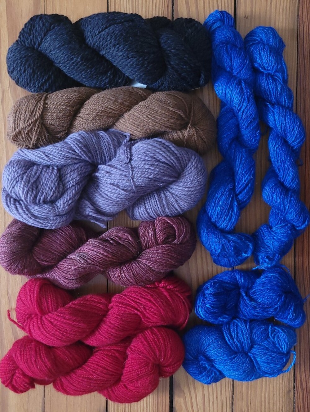Lot of Skeins Yarn hand dyed spun Cascade yarns superwash merino bundle